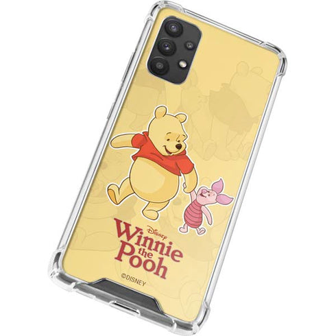 Disney Winnie the Pooh and Piglet Galaxy A32 5G Clear Case