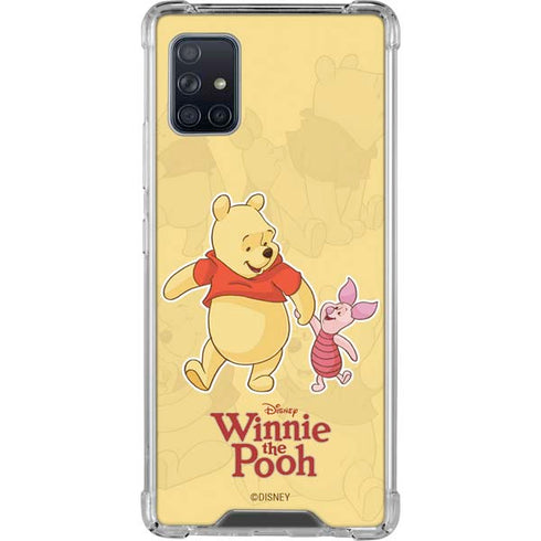 Disney Winnie the Pooh and Piglet Galaxy A51 5G Clear Case