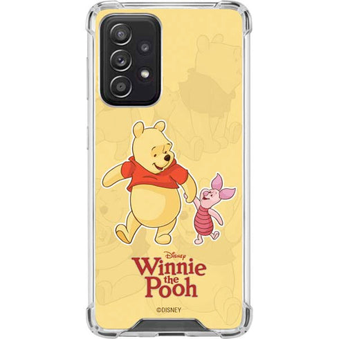 Disney Winnie the Pooh and Piglet Galaxy A52 5G Clear Case