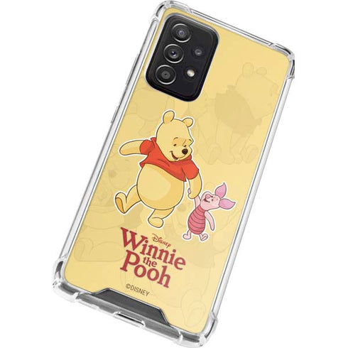 Disney Winnie the Pooh and Piglet Galaxy A52 5G Clear Case