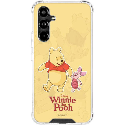 Disney Winnie the Pooh and Piglet Galaxy A54 5G Clear Case