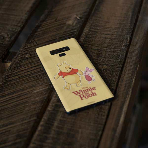 Disney Winnie the Pooh and Piglet Galaxy Note 9 Skin