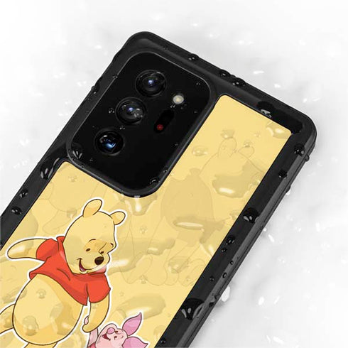Disney Winnie the Pooh and Piglet Galaxy Note20 Ultra 5G Waterproof Case