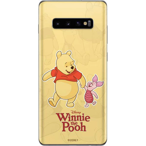Disney Winnie the Pooh and Piglet Galaxy S10 Plus Skin