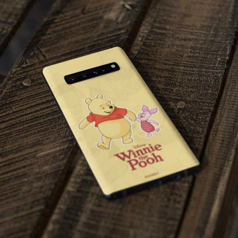 Disney Winnie the Pooh and Piglet Galaxy S10 Skin