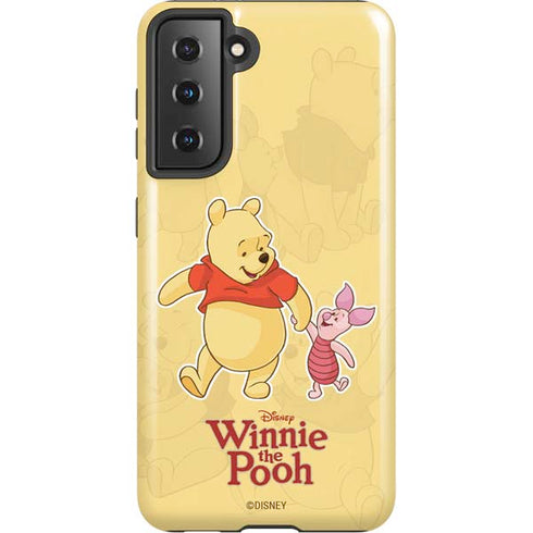 Disney Winnie the Pooh and Piglet Galaxy S21 5G Pro Case