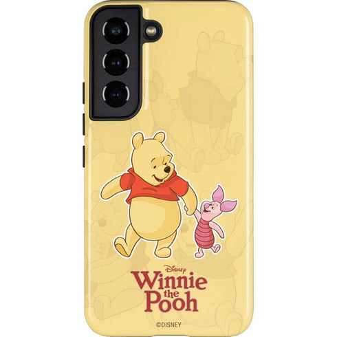 Disney Winnie the Pooh and Piglet Galaxy S22 Pro Case
