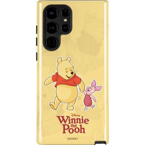 Disney Winnie the Pooh and Piglet Galaxy S22 Ultra Pro Case
