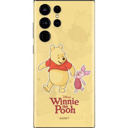 Disney Winnie the Pooh and Piglet Galaxy S22 Ultra Skin