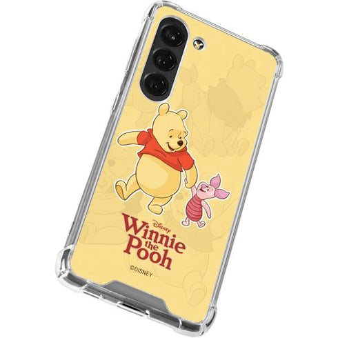 Disney Winnie the Pooh and Piglet Galaxy S23 Clear Case
