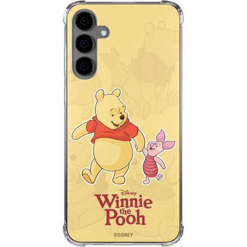 Disney Winnie the Pooh and Piglet Galaxy S24 Plus Clear Case
