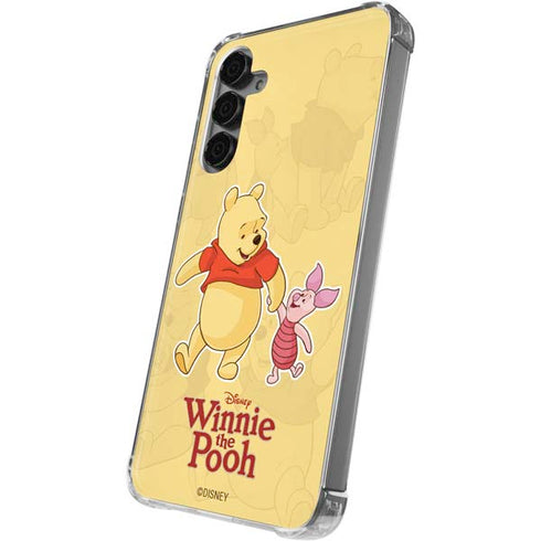 Disney Winnie the Pooh and Piglet Galaxy S24 Plus Clear Case