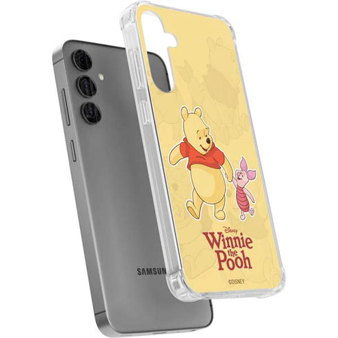 Disney Winnie the Pooh and Piglet Galaxy S24 Plus Clear Case