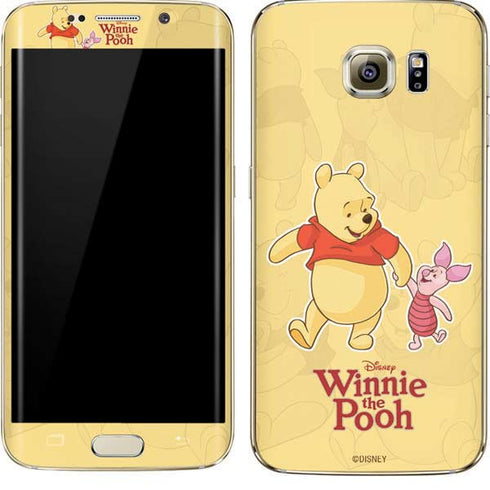 Disney Winnie the Pooh and Piglet Galaxy S7 Edge Skin
