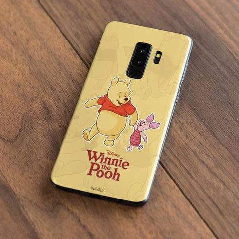 Disney Winnie the Pooh and Piglet Galaxy S9 Plus Skin