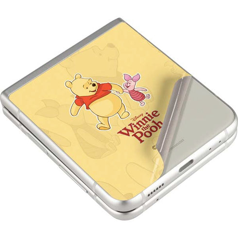 Disney Winnie the Pooh and Piglet Galaxy Z Flip3 5G Skin