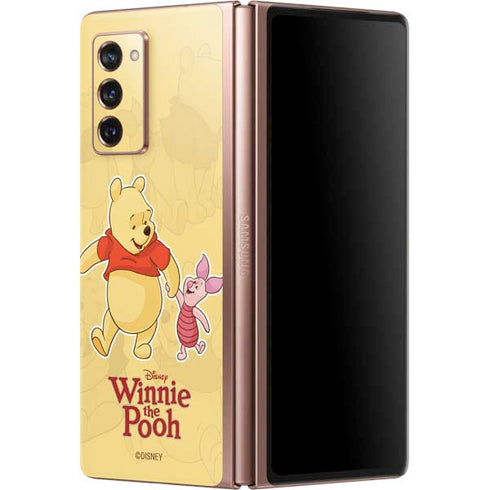 Disney Winnie the Pooh and Piglet Galaxy Z Fold2 5G Skin