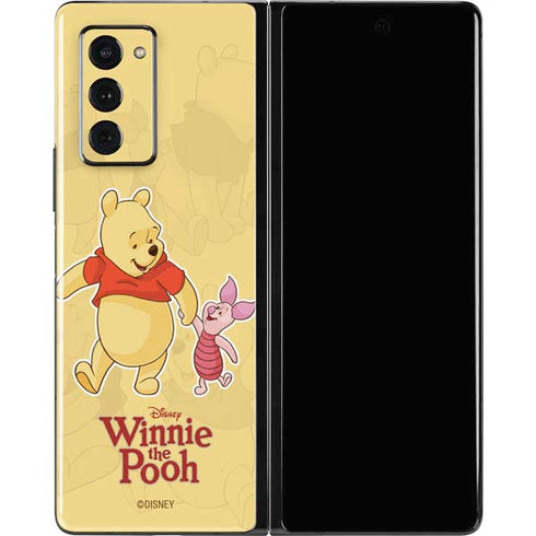 Disney Winnie the Pooh and Piglet Galaxy Z Fold2 5G Skin