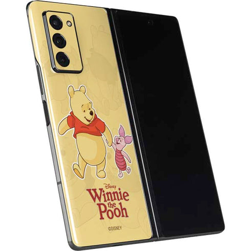 Disney Winnie the Pooh and Piglet Galaxy Z Fold2 5G Skin