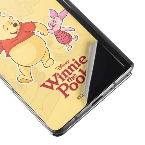 Disney Winnie the Pooh and Piglet Galaxy Z Fold2 5G Skin
