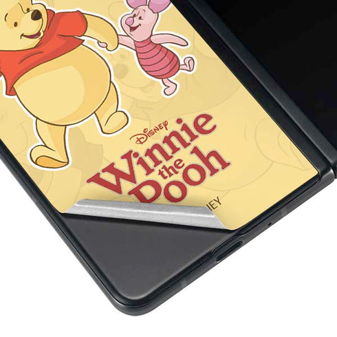 Disney Winnie the Pooh and Piglet Galaxy Z Fold4 5G Skin