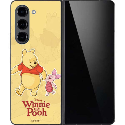 Disney Winnie the Pooh and Piglet Galaxy Z Fold5 5G Skin