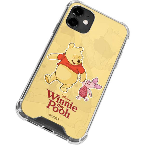 Disney Winnie the Pooh and Piglet iPhone 12 Clear Case