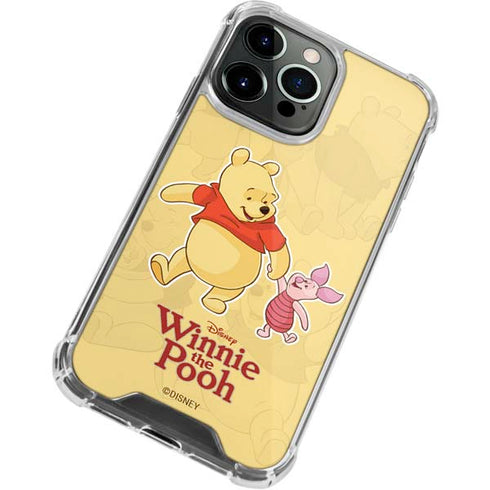 Disney Winnie the Pooh and Piglet iPhone 13 Pro Clear Case