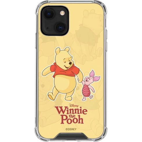Disney Winnie the Pooh and Piglet iPhone 14 Clear Case