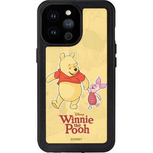 Disney Winnie the Pooh and Piglet iPhone 14 Pro Max Waterproof Case