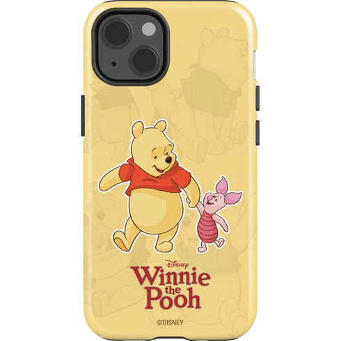 Disney Winnie the Pooh and Piglet iPhone 15 Plus Impact Case
