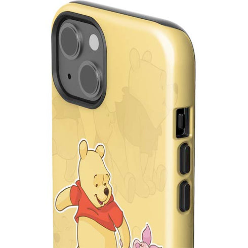 Disney Winnie the Pooh and Piglet iPhone 15 Plus Impact Case
