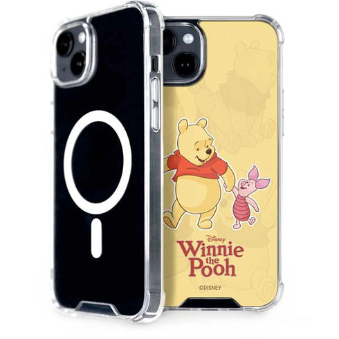 Disney Winnie the Pooh and Piglet iPhone 15 Plus MagSafe Case