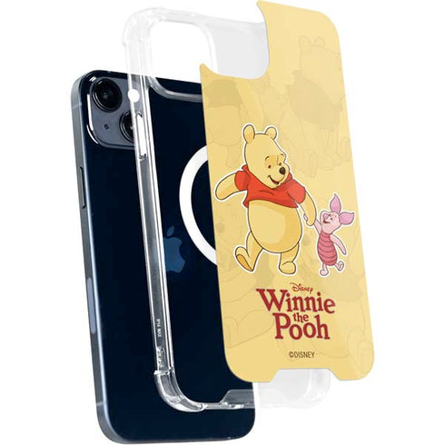 Disney Winnie the Pooh and Piglet iPhone 15 Plus MagSafe Case