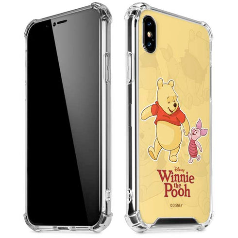 Disney Winnie the Pooh and Piglet iPhone XS Max Clear Case