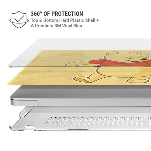 Disney Winnie the Pooh and Piglet MacBook Pro 16in (2019-20) Case plus Skin