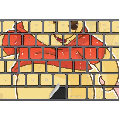 Disney Winnie the Pooh and Piglet Magic Keyboard with Numeric Keypad Skin