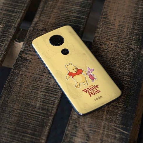 Disney Winnie the Pooh and Piglet Moto E5 Plus Skin