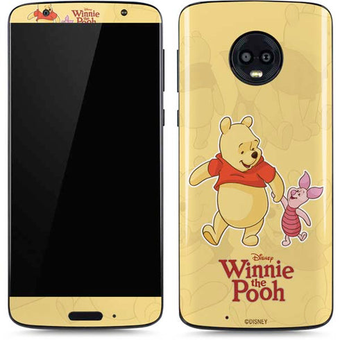 Disney Winnie the Pooh and Piglet Moto G6 Skin