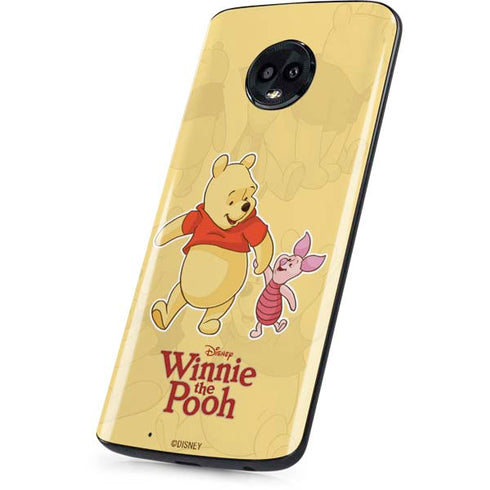 Disney Winnie the Pooh and Piglet Moto G6 Skin