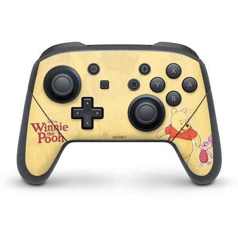 Disney Winnie the Pooh and Piglet Nintendo Switch Pro Controller Skin