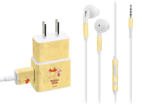Disney Winnie the Pooh and Piglet Phone Charger Skin