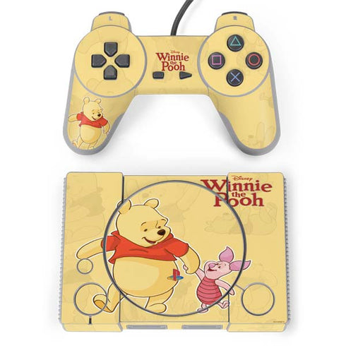 Disney Winnie the Pooh and Piglet PlayStation Classic Bundle Skin