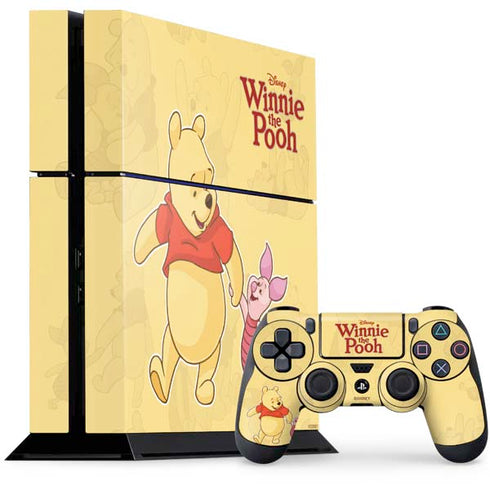 Disney Winnie the Pooh and Piglet PS4 Console and Controller Bundle Skin
