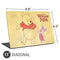 Disney Winnie the Pooh and Piglet Universal Laptop 11in (8.8 x 6.2in) Skin