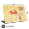 Disney Winnie the Pooh and Piglet Universal Laptop 17in (13.8 x 10in) Skin