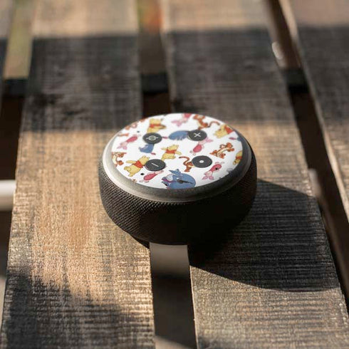 Disney Winnie the Pooh Character Pattern Amazon Echo Dot Skin