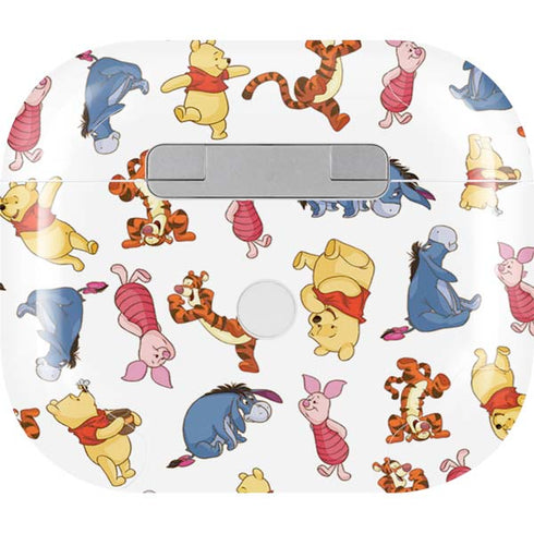 Disney Winnie the Pooh Character Pattern Apple AirPods (3rd Gen 2021) Skin