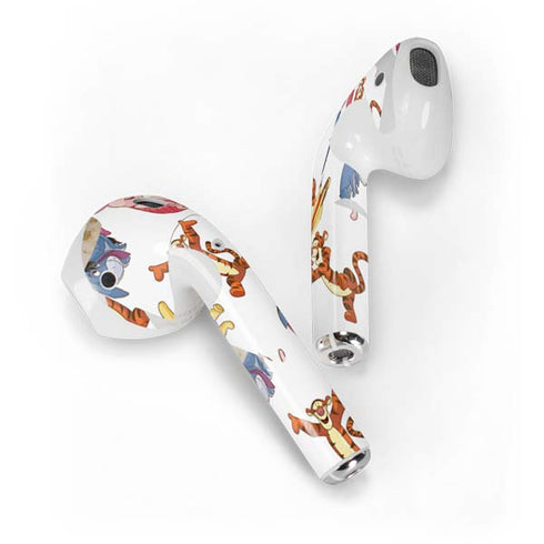 Disney Winnie the Pooh Character Pattern Apple AirPods Skin