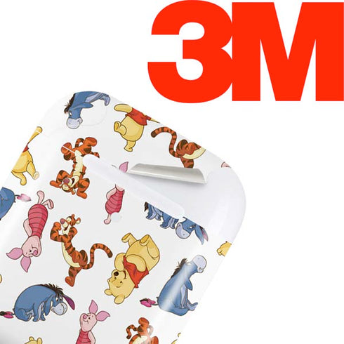 Disney Winnie the Pooh Character Pattern Apple AirPods Skin